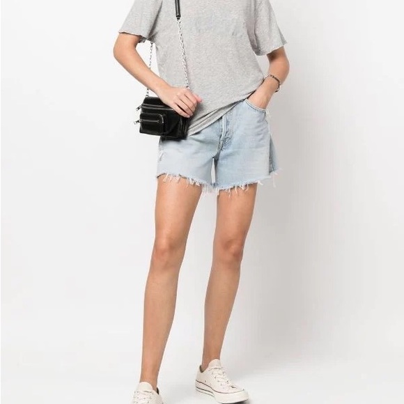 ERL Venice-print cotton T-shirt Grey Womens XL (Fits like Mens M) - Picture 8 of 9